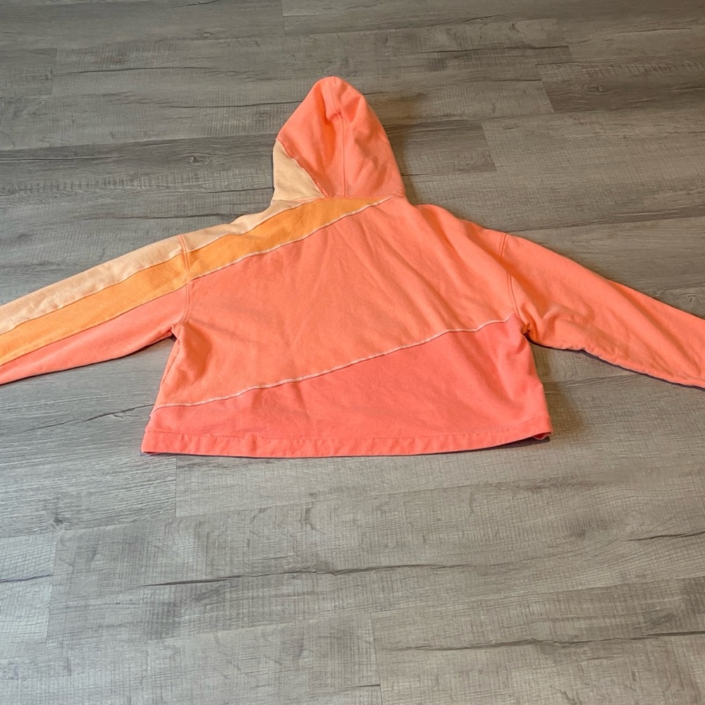 Free People Movement
Colorblock Hoodie in Coral and Peach - Picture 2 of 9